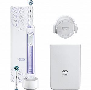 Електрична зубна щітка Oral-B Power Genius 10200W Фіолетова - Фото 1