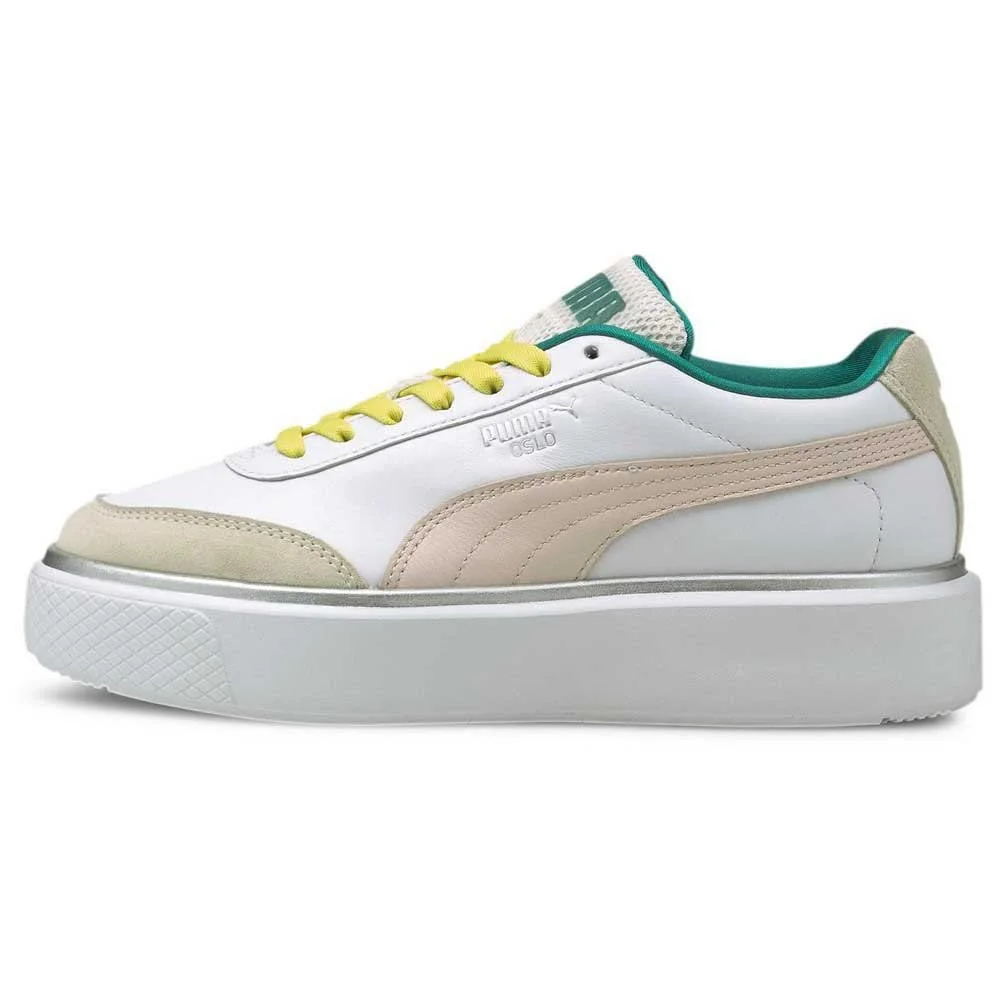 Кроссовки Puma Oslo Maja Женские Белый Облачный Розовый Эгног, фото №4