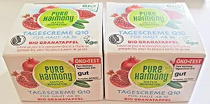 Денний крем Pure Harmony Q10 Organic Pomegranate для шкіри від 30 років 2 шт synthetic.ua - Фото 1