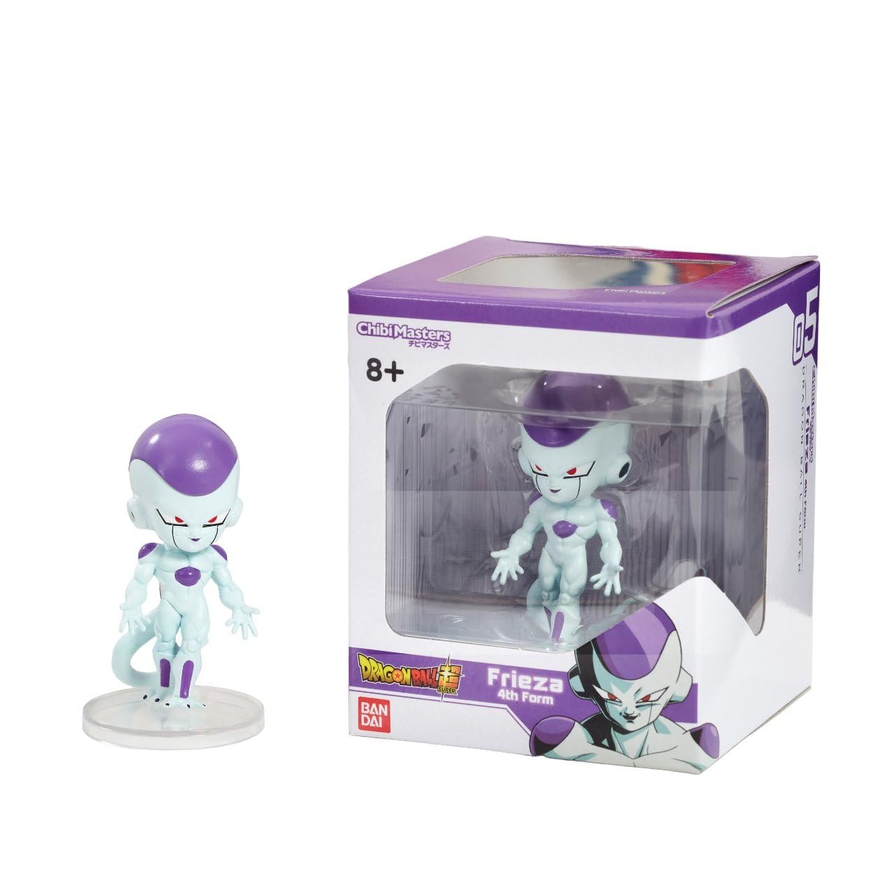 Фігурка Аніме BANDAI Chibi Masters Dragon Ball Super - Фріза, фінальна форма, різні кольори, 8,5 см, фото №4