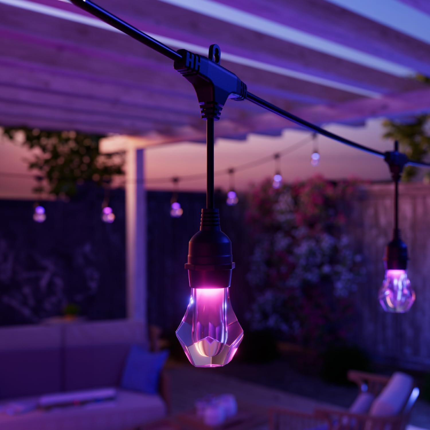 Гірлянда Nanoleaf Essentials Matter LED, 15 м, комплект розширення (RGBICW), фото №2