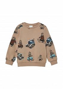 Толстовка s.Oliver Jungen Sweatshirt mit All-Over-Print (1 шт.) - Фото 1