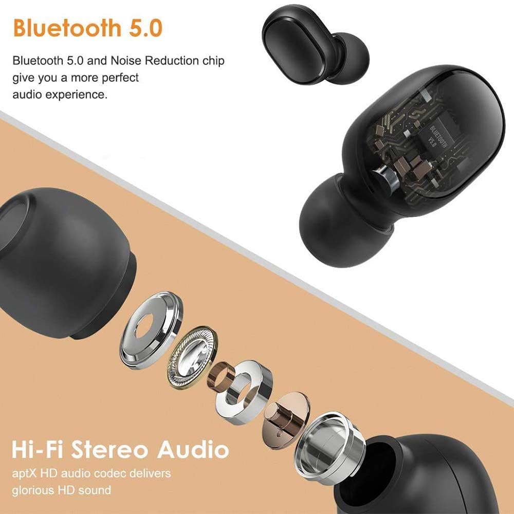 Навушники Xiaomi Mi True Wireless Earbuds Basic 2 Чорні, фото №6