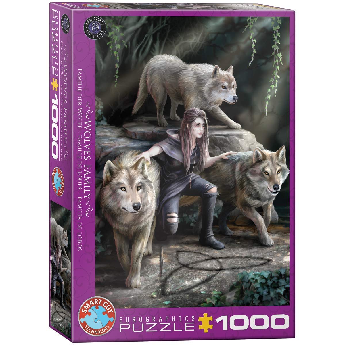 Пазл EuroGraphics The Strength of Three by Anne Stokes EG60005476 1000 элементов Разноцветный, фото №1
