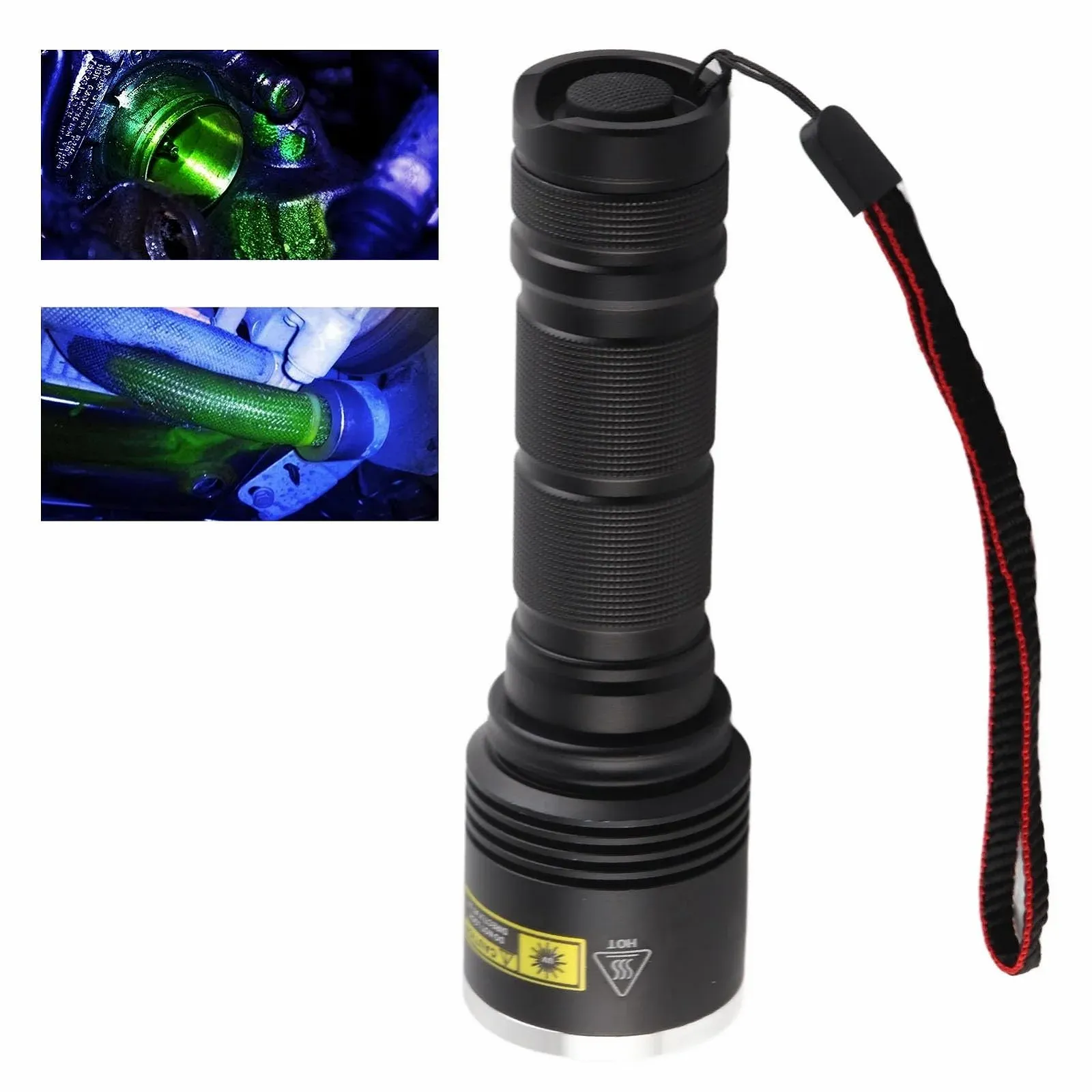 Ультрафиолетовый фонарь Pilipane LED 365 нм, 40 Вт, 1800 MW, корпус из алюминиевого сплава, черный, фото №8 Ультрафиолетовый фонарь Pilipane LED 365 нм, 40 Вт, 1800 MW, корпус из алюминиевого сплава, черный, фото №8