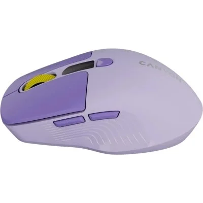 Мышка Canyon MW-26 LCD Silent Wireless/Bluetooth Violet (CNS-CMSW26V), фото №3