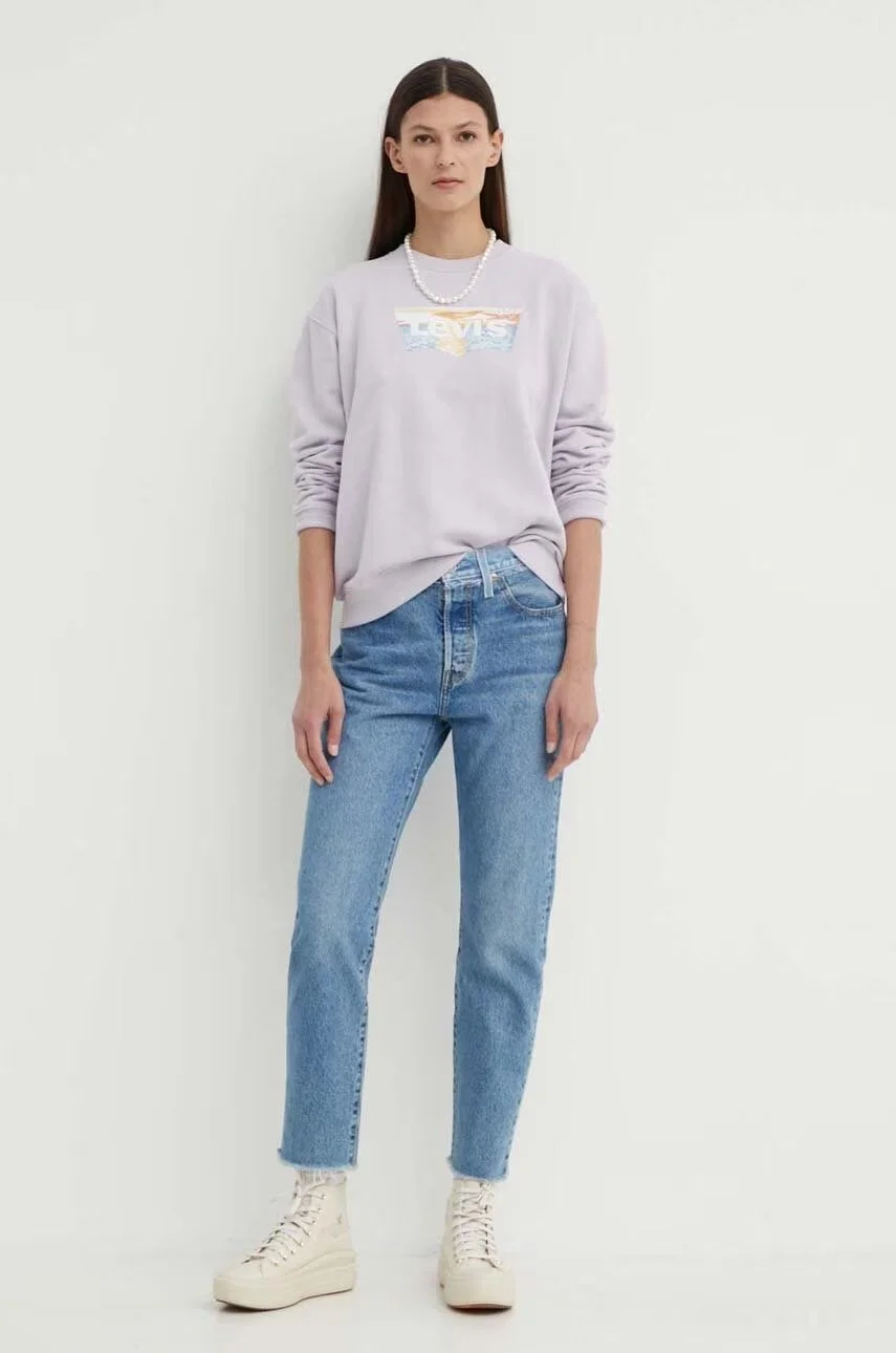 Жіночий світшот Levi's Graphic Everyday Crew у чарівному відтінку Lavender - XS, фото №3 Жіночий світшот Levi's Graphic Everyday Crew у чарівному відтінку Lavender - XS, фото №3
