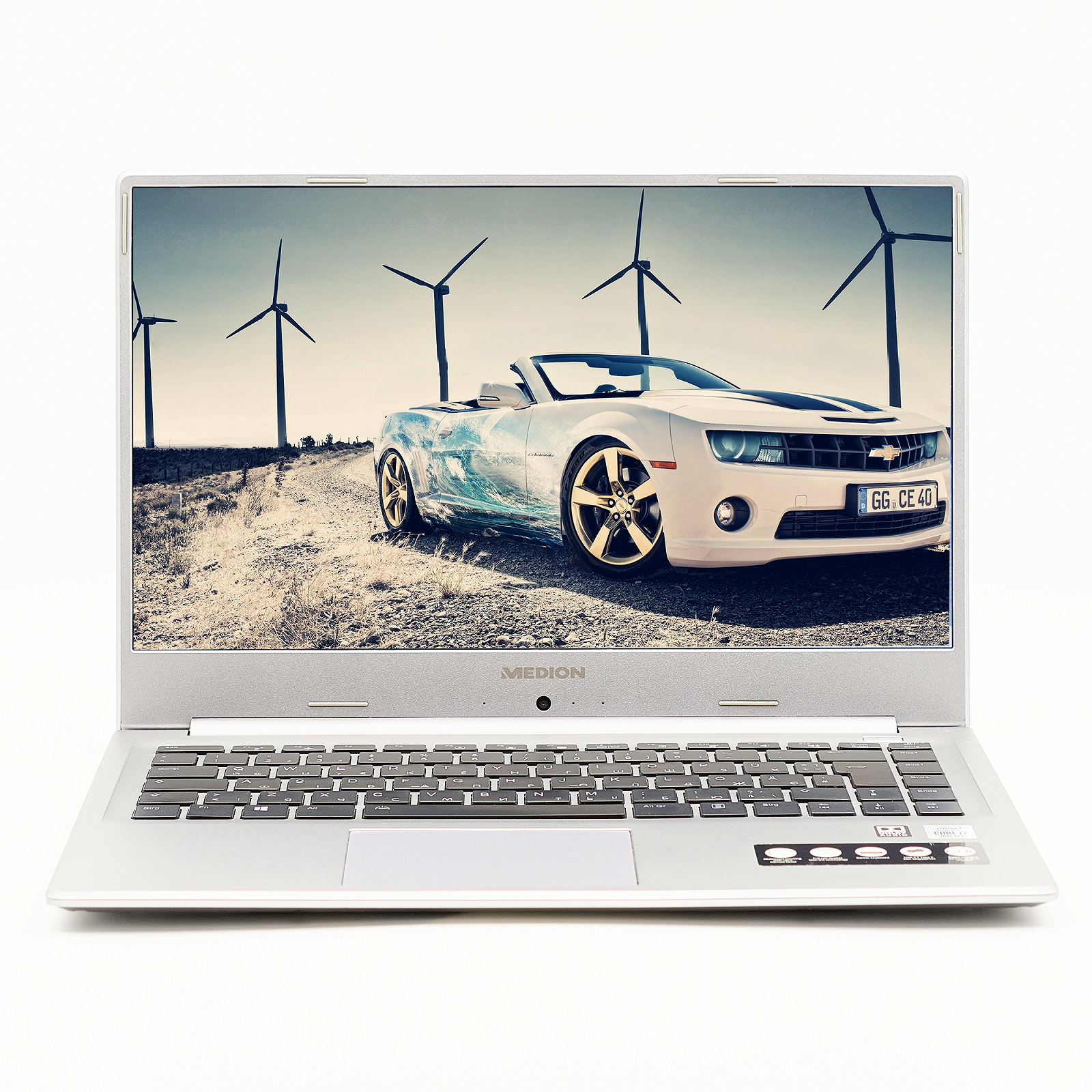 Игровой ноутбук 15.6'' Medion Akoya S15447 Intel Core i7-10510U ОЗУ 32 ГБ SSD 512 ГБ Nvidia GeForce MX350 Металлический корпус Б/У, фото №1