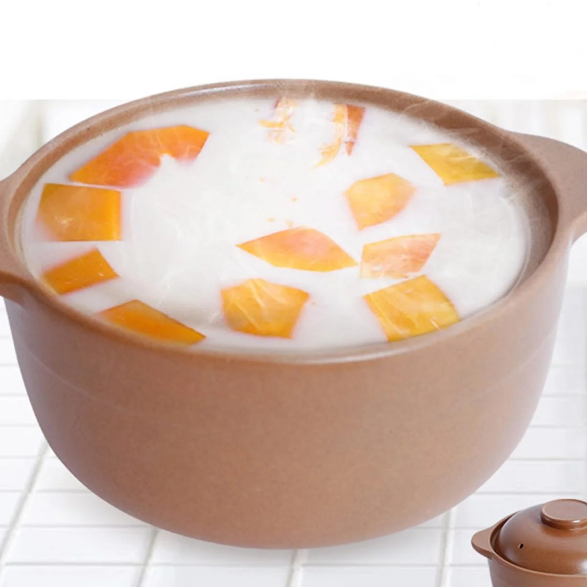 Кастрюля Alipis керамическая термостойкая с крышкой для равномерного распределения тепла, фото №4