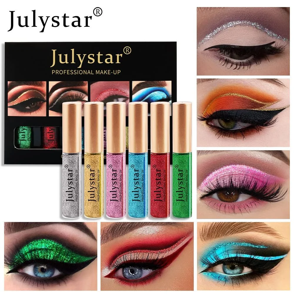 Підводка Julystar Перламутрова Кольорова, фото №2