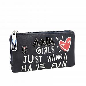 Кошелек Anekke Fun & Music Женский Черный 18 x 10 x 3 см synthetic.ua - Фото 1