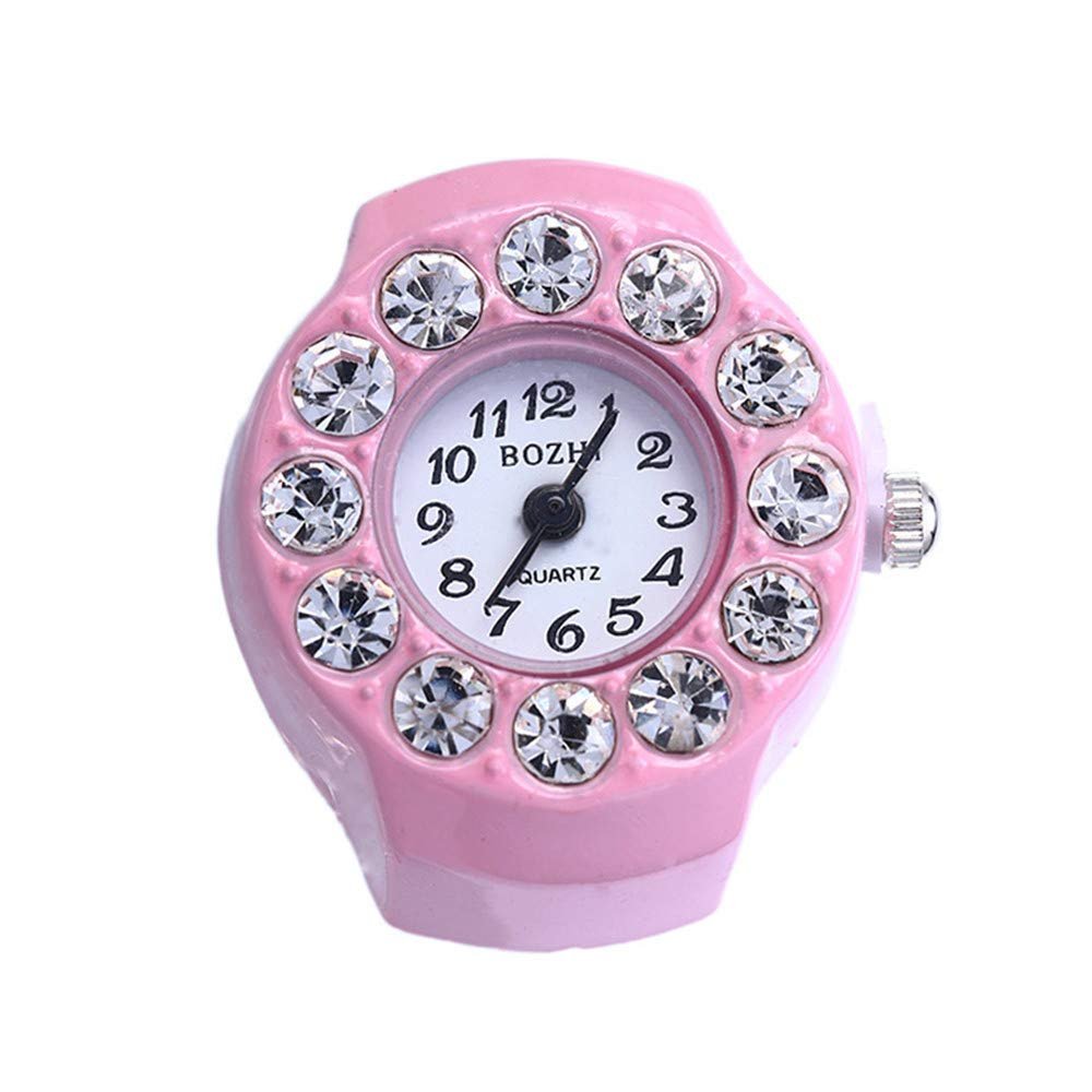 Женские часы Креативный эластичный циферблат Часы с регулировкой Кварцевые стальные кварцевые часы Палец, фото №1