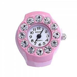 Женские часы Креативный эластичный циферблат Часы с регулировкой Кварцевые стальные кварцевые часы Палец - Фото 1