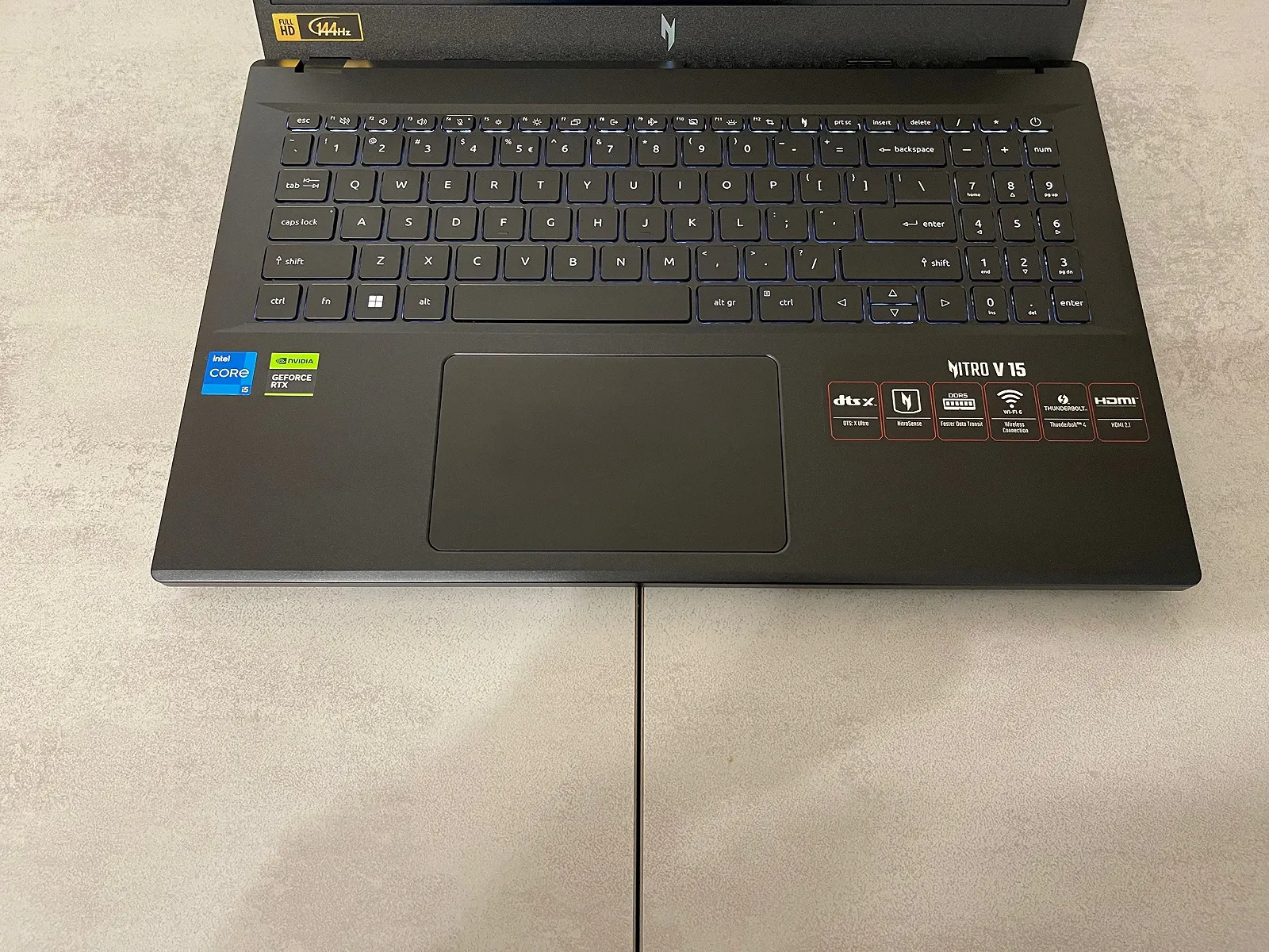 Ігровий ноутбук Acer Nitro ANV15-51-58A4, 15,6" FHD IPS, i5-13420H, 32GB, 512GB, Nvidia GeForce RTX 4050 6GB, фото №3 Ігровий ноутбук Acer Nitro ANV15-51-58A4, 15,6" FHD IPS, i5-13420H, 32GB, 512GB, Nvidia GeForce RTX 4050 6GB, фото №3