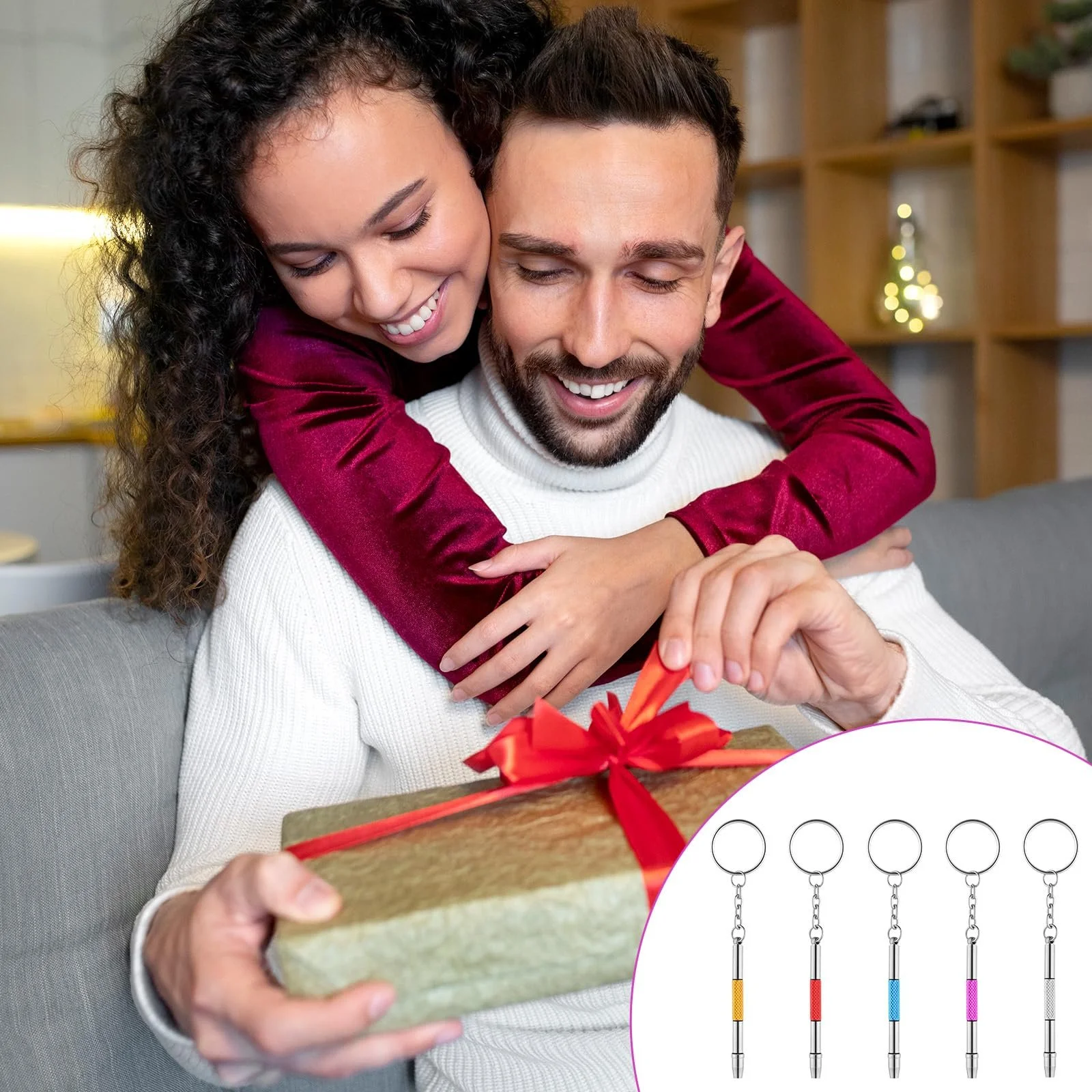 Комплект Міні викрутки для окулярів Кольоровий ремонтний набір, фото №7