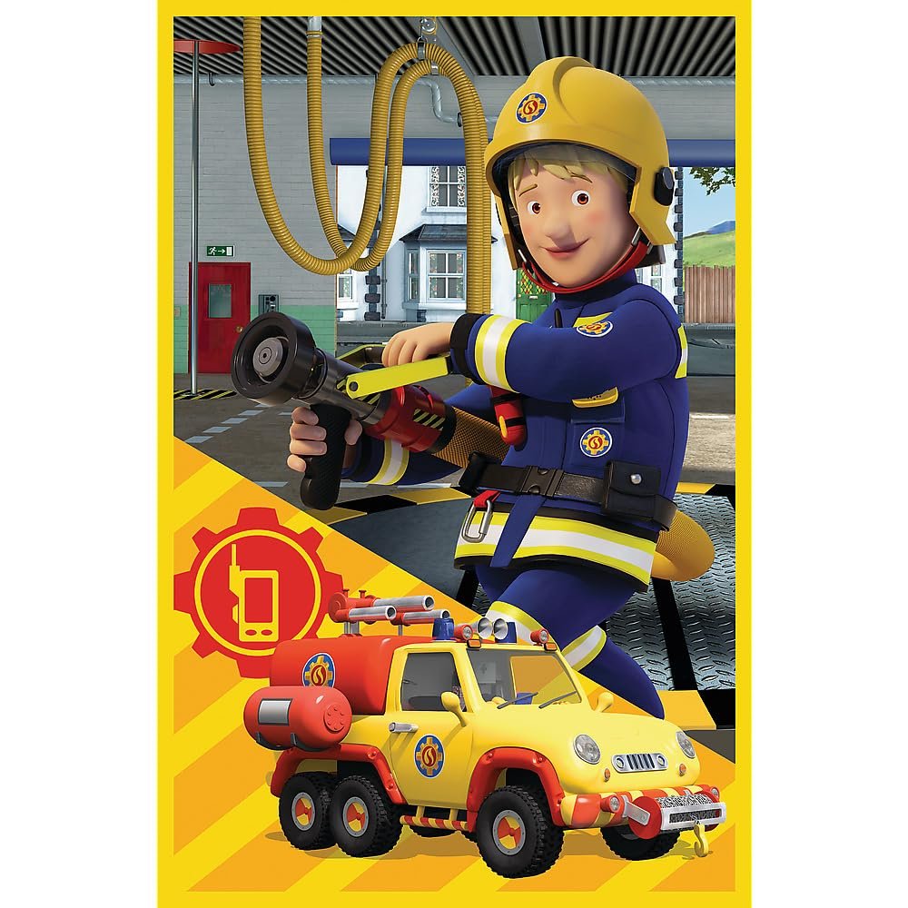 Пазл Trefl Fireman Sam The Fire Station Team 3 в 1 3 х 50 элементов, фото №8