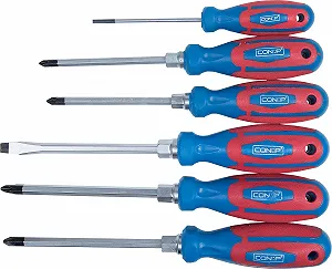 Набір викруток CP311208 Сріблястий/Синій/Червоний - Фото 1