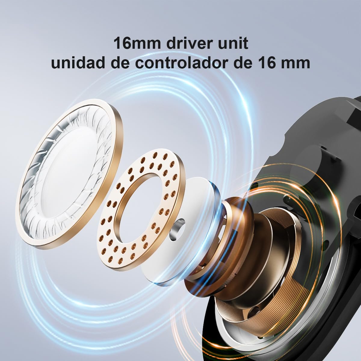 Наушники-переводчики Ki MS162, 3-в-1 для перевода в реальном времени, 135 языков, в реальном времени с приложением, 50 часов, фото №7