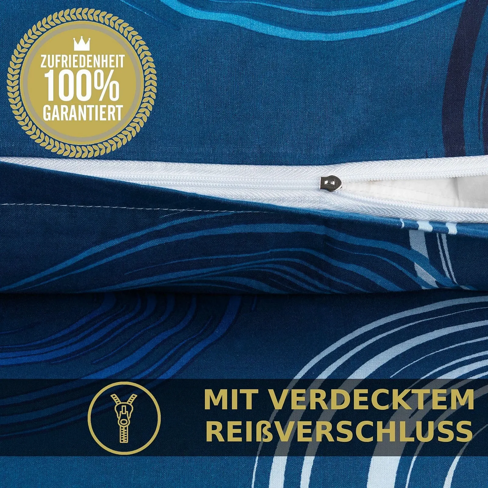 Постельное белье MALIKA Circle Pattern Renforcé 2 предмета 135 x 200 см наволочка 80 x 80 см Красное, фото №5