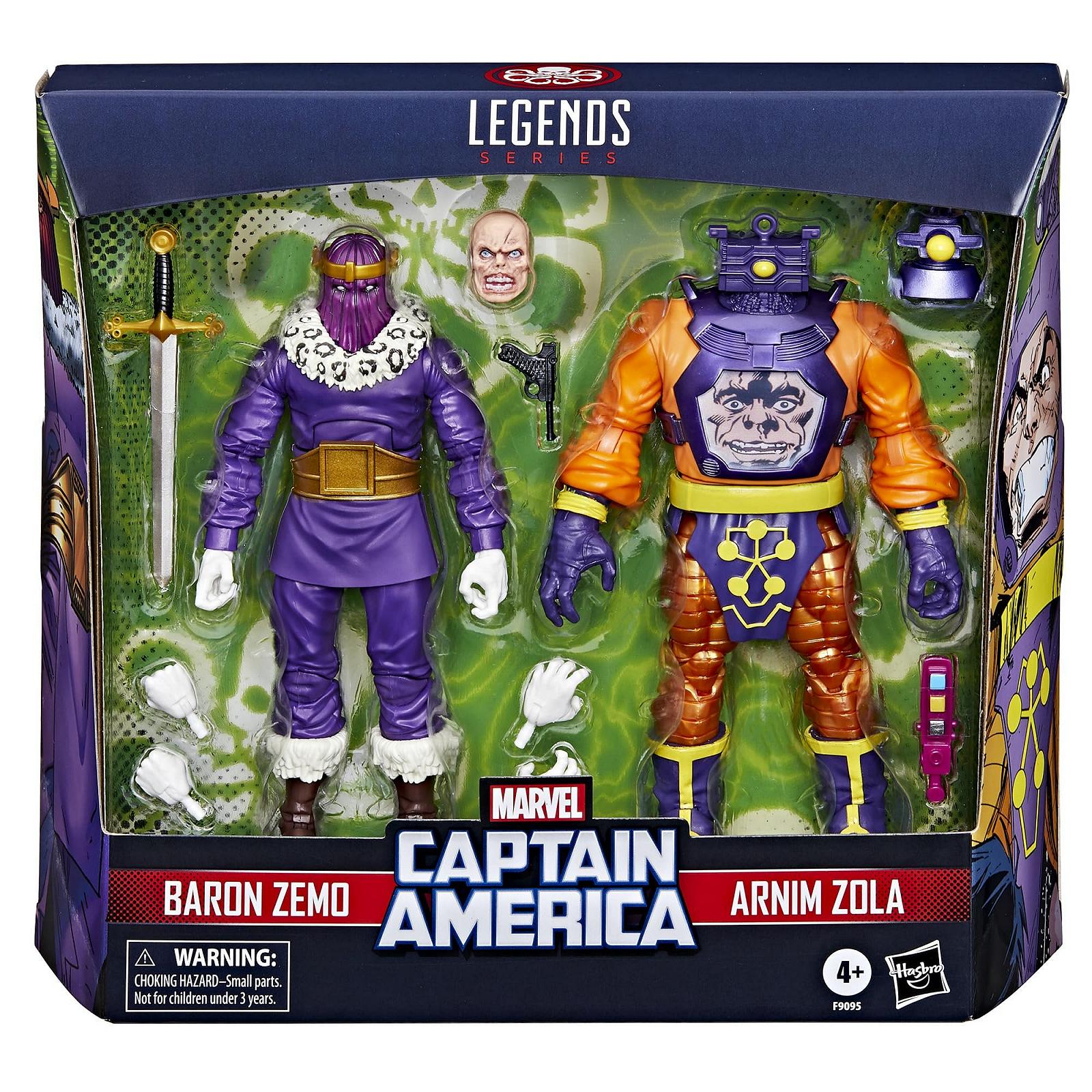 Фигурки Marvel Legends Барон Земо и Арним Зола, 15 см, фото №2