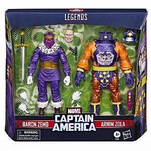 Фигурки Marvel Legends Барон Земо и Арним Зола, 15 см synthetic.ua - Фото 1
