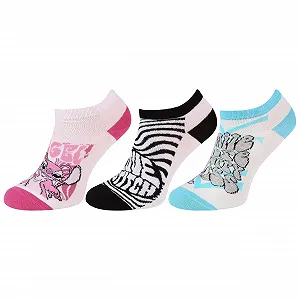 Шкарпетки Sarcia.eu Angel - Stitch Жіночі Короткі Шкарпетки, 37/42, 3 пари - Фото 1