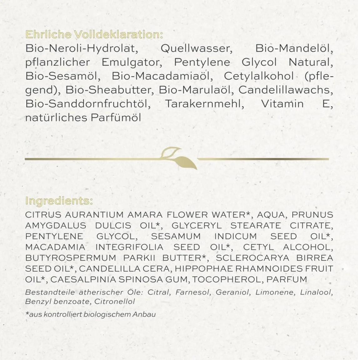 Крем для обличчя Organic 100% рослинний для сухої шкіри, фото №5 Крем для обличчя Organic 100% рослинний для сухої шкіри, фото №5