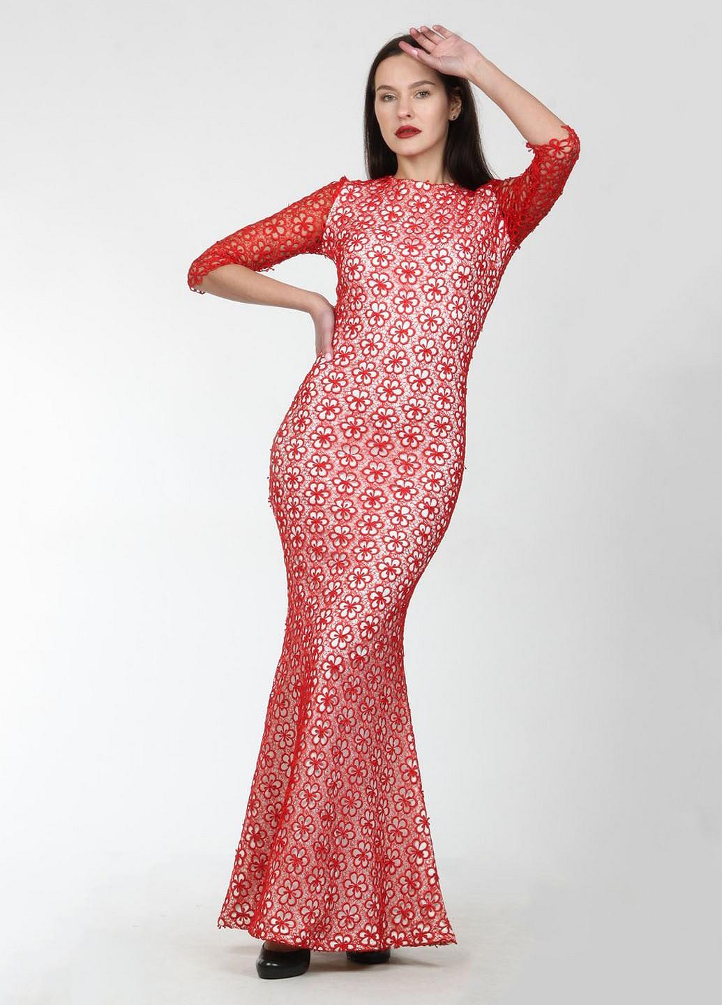 Платье Enna Levoni S Красный (ND-13139 Red, фото №7