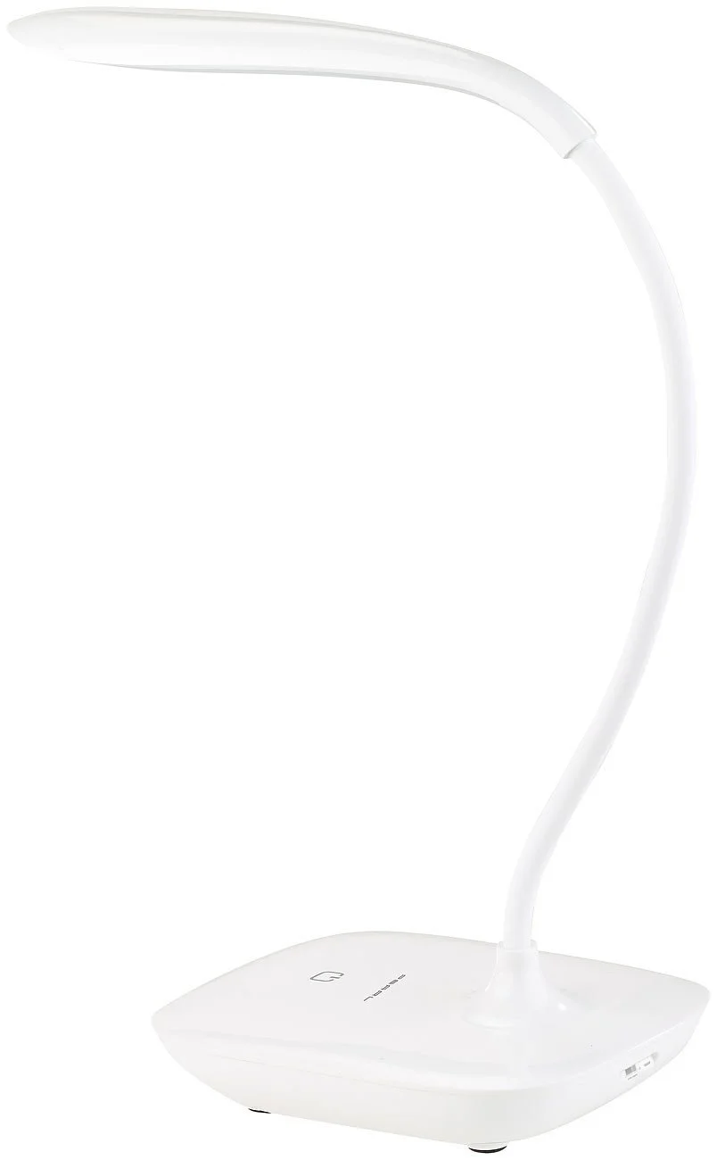 Світлодіодна настільна лампа PEARL Gooseneck 3 Вт COB LED з акумулятором Набір 2 шт. Біла, фото №7