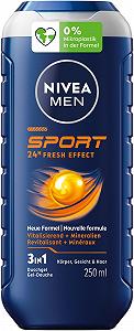 Гель для душа NIVEA MEN Sport для тела, лица и волос 250 мл - Фото 1