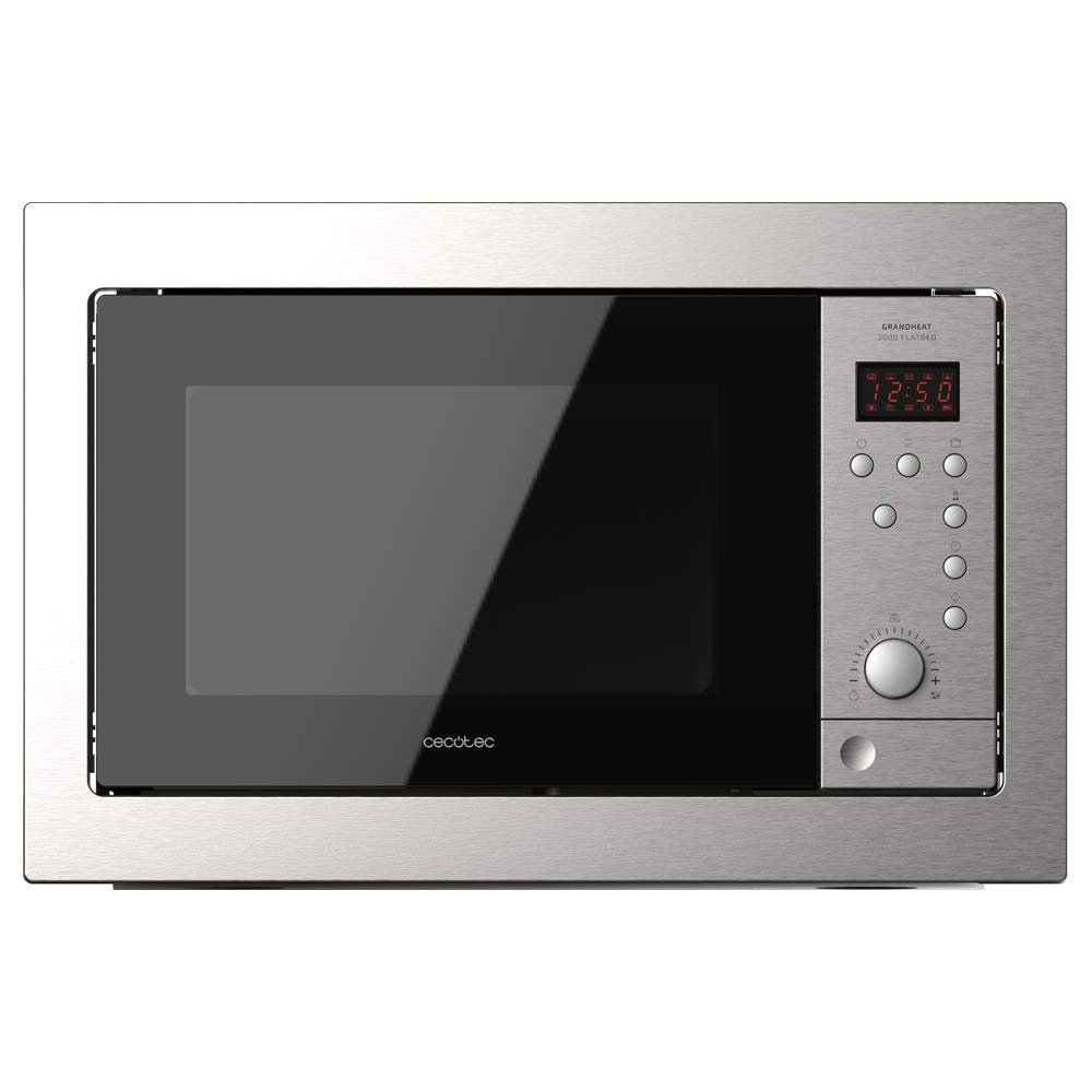 Встраиваемая микроволновая печь Cecotec GrandHeat 2500 Built-In Steel 25 л 900 Вт Черная, фото №1 Встраиваемая микроволновая печь Cecotec GrandHeat 2500 Built-In Steel 25 л 900 Вт Черная, фото №1