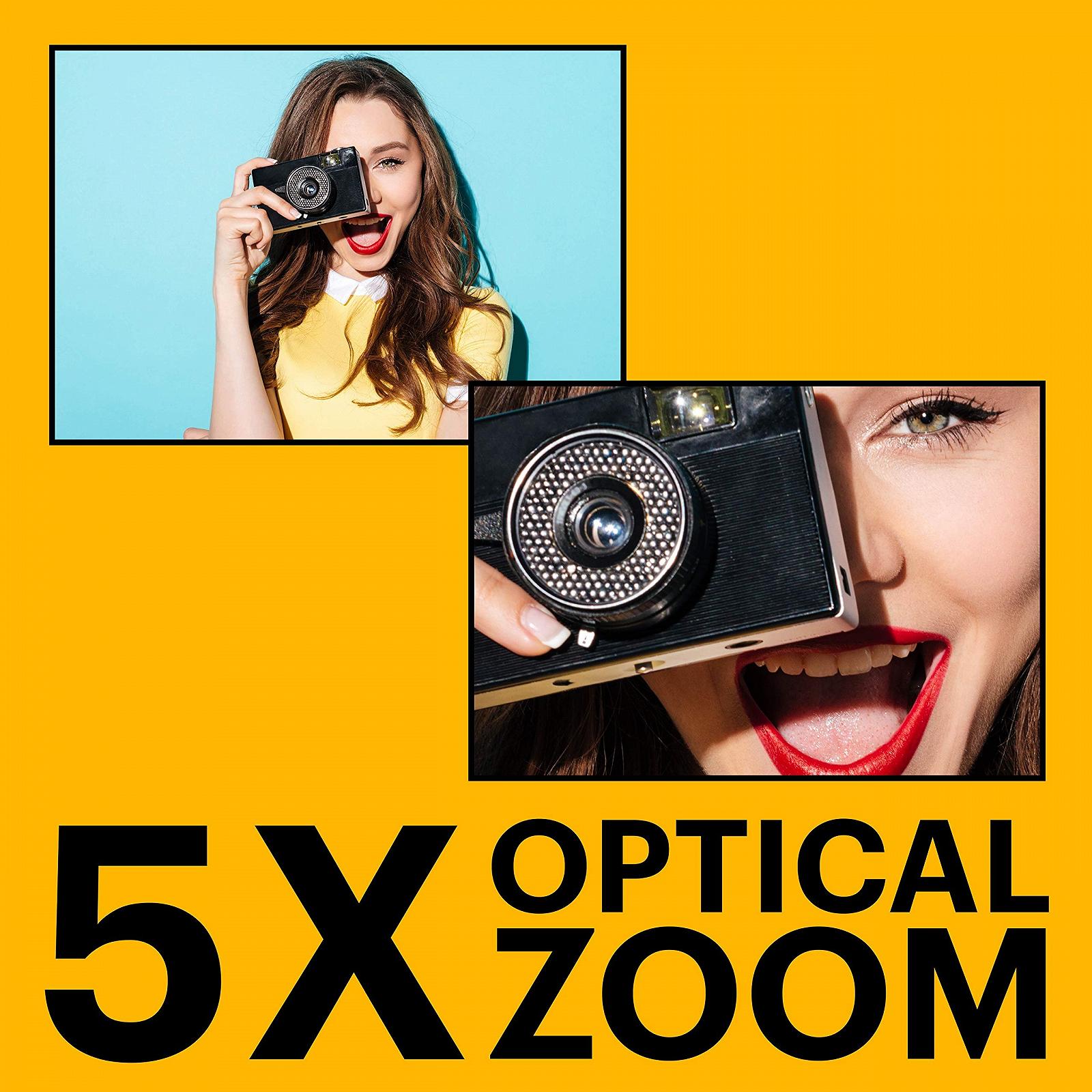 Цифровая Фотокамера KODAK Pixpro FZ55 16 мегапикселей, 5X оптический зум, 2.7 ЖК-монитор, оптический стабилизатор изображения, 720p Full HD видео, литий-ионный аккумулятор, фото №3