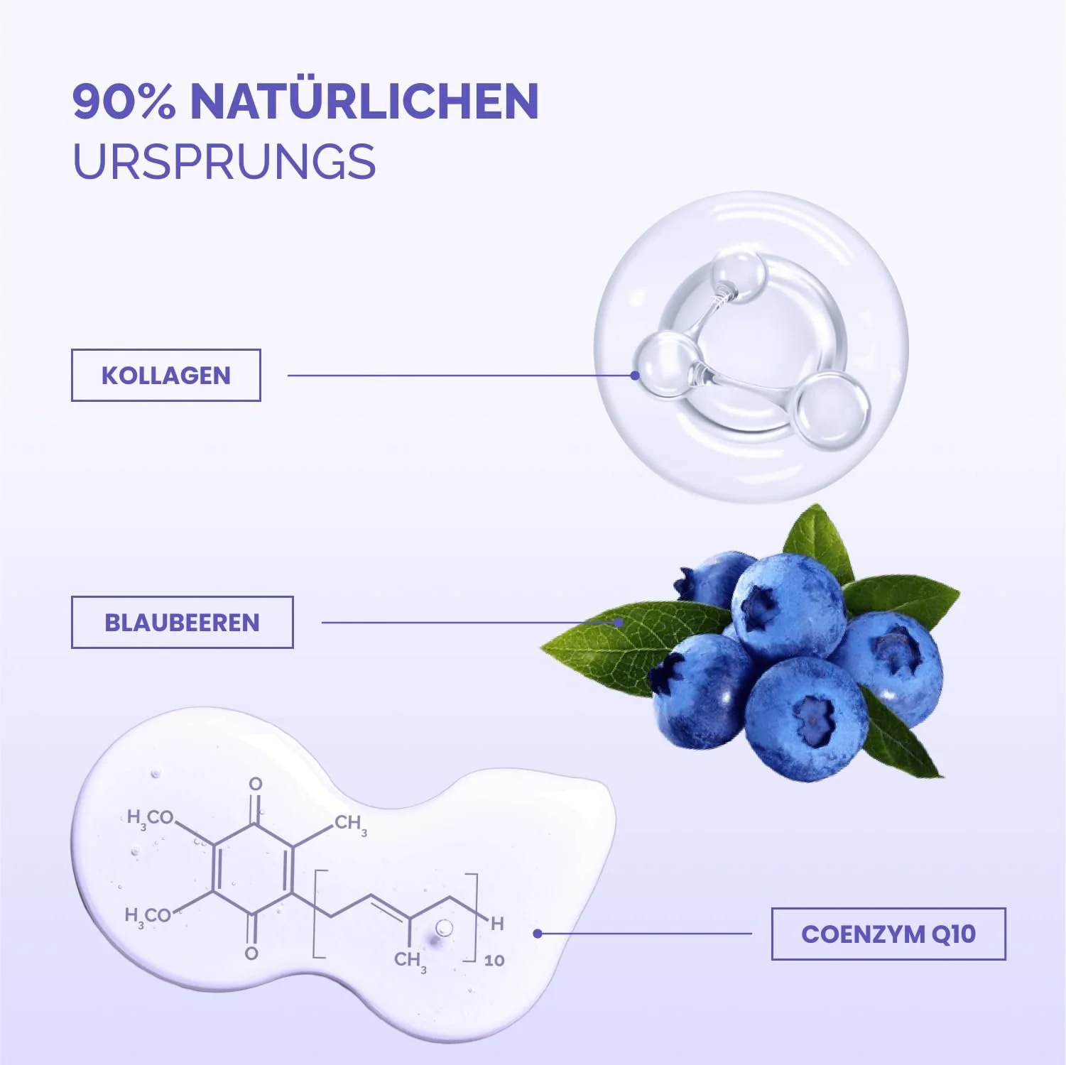 Маска для обличчя PLANTIFIQUE Корейська Набір з 5 шт з суперфудами - Колаген, Коензим Q10, фото №3