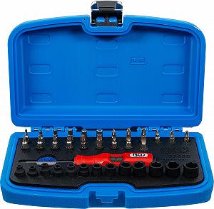 Набір викруток BGS 72005 Ударний Зовнішній квадратний роз'єм 6,3 мм (1/4 дюйма) 36 штук - Фото 1