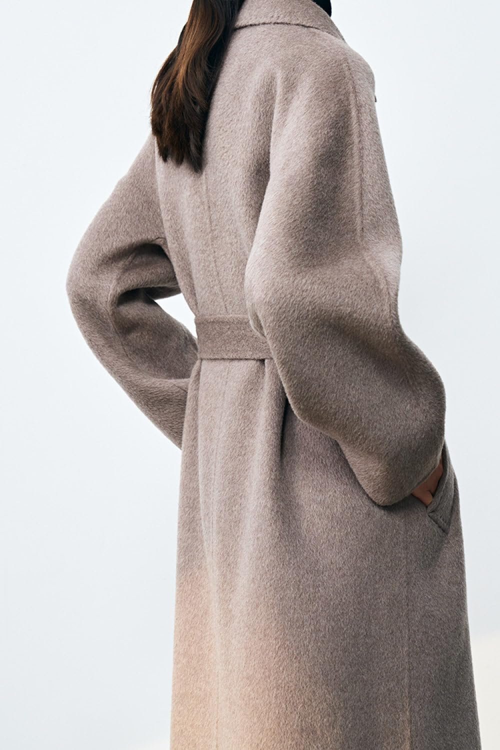 Пальто BROLEO Жіноче зимове вовняне елегантне двобортне з поясом, фото №5 Пальто BROLEO Жіноче зимове вовняне елегантне двобортне з поясом, фото №5