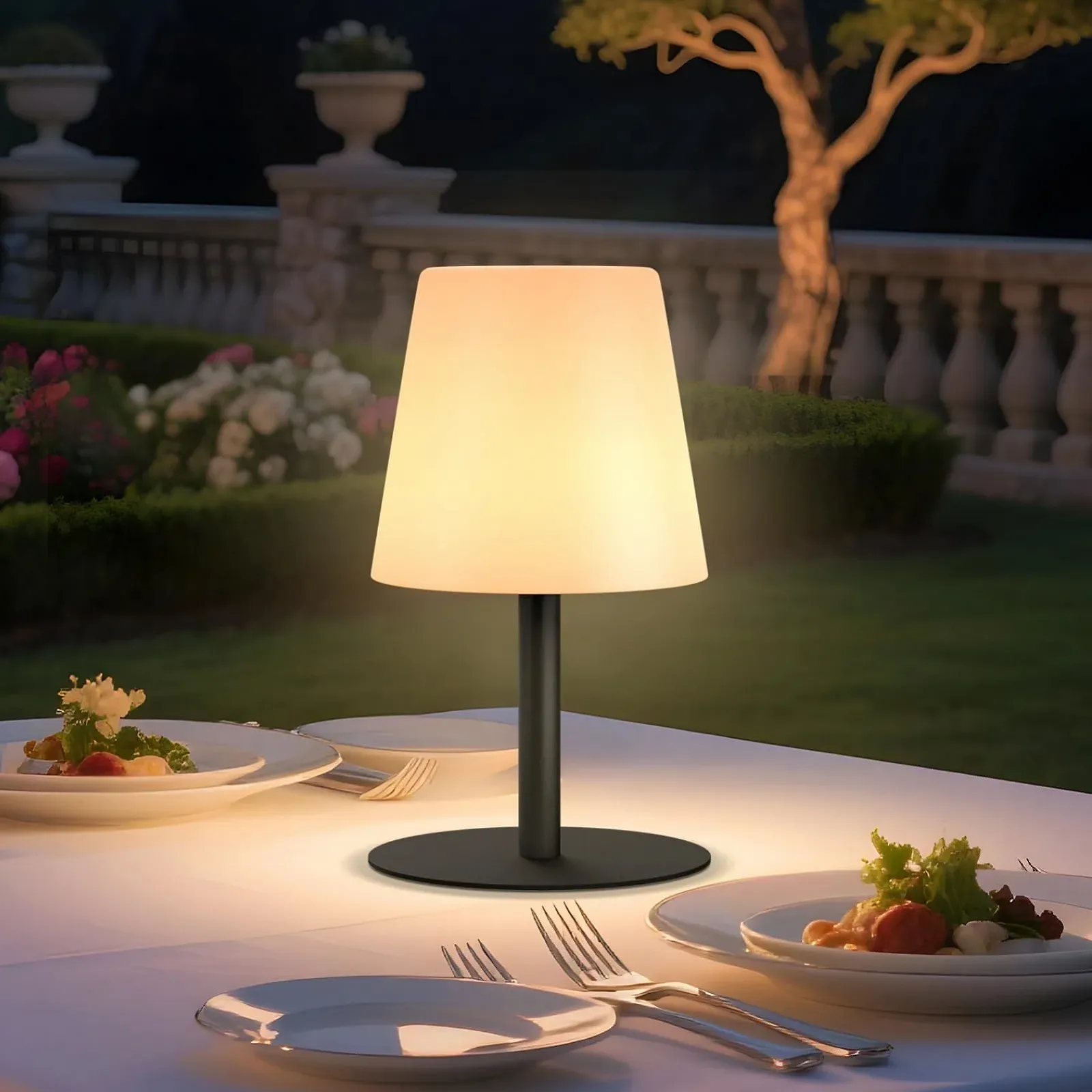 Настольная лампа MALUX LED Wireless 8 цветов Диммер IP44, фото №7