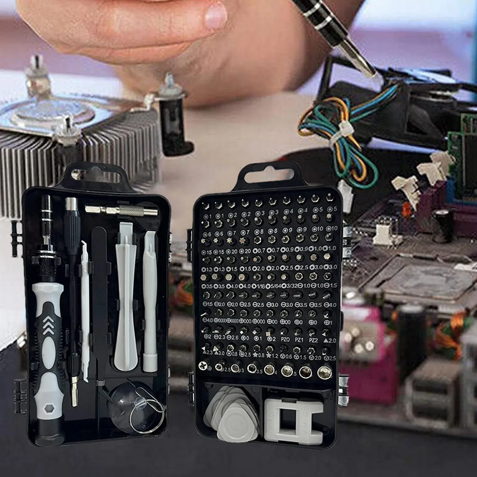 Набір викруток Smileshiney Elektronik Präzisions 115-в-1, фото №3