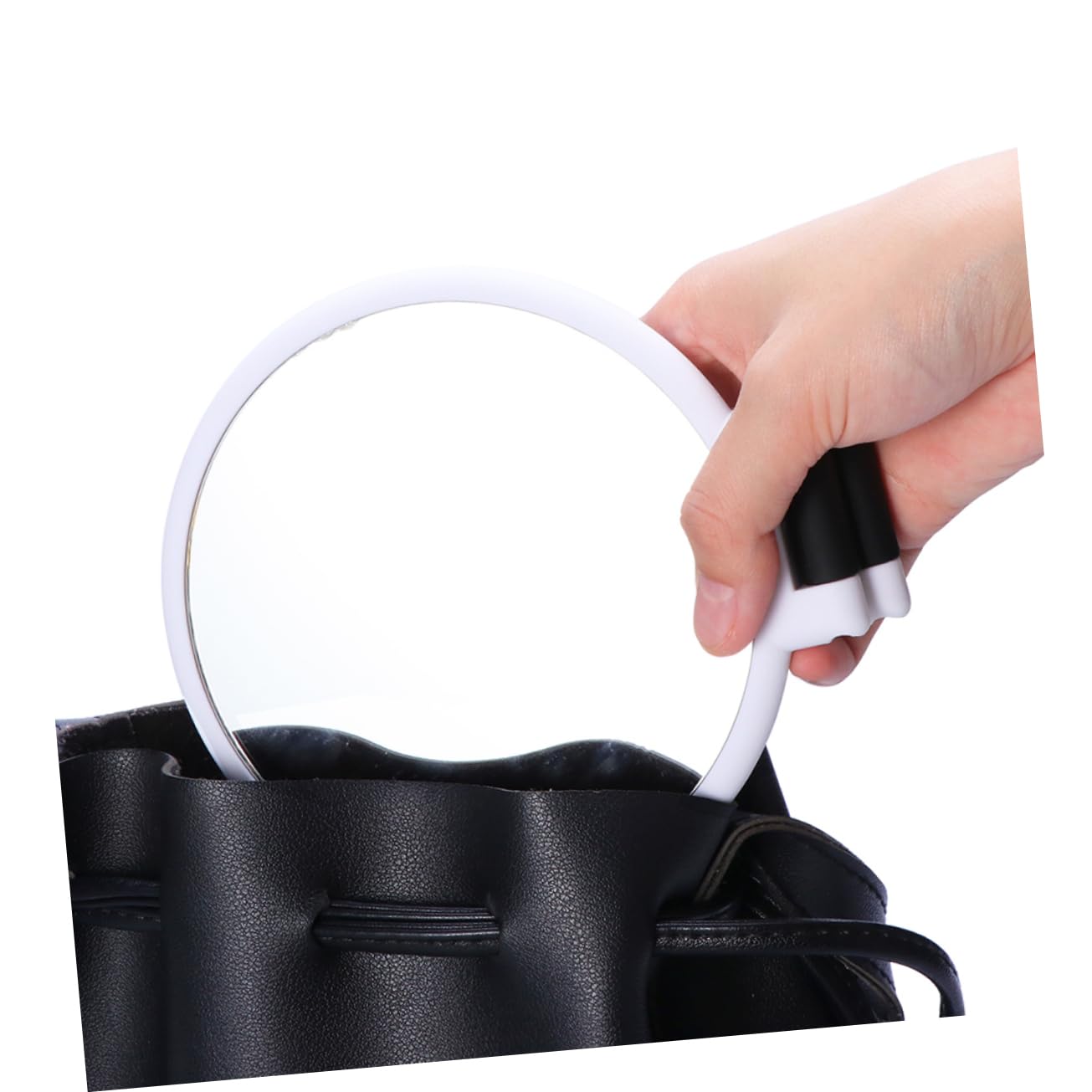 Зеркало Angoily 3St двусторонний косметический складной переносной двусторонний Abs, фото №7