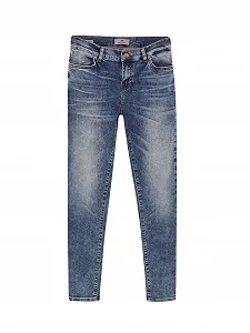 Джинси LTB Jeans Slim LONIA - Normal Waist Slim-Fit Jeans з еластиком - LONIA BLAU (Sailor 51787) Синій 28W - Фото 1