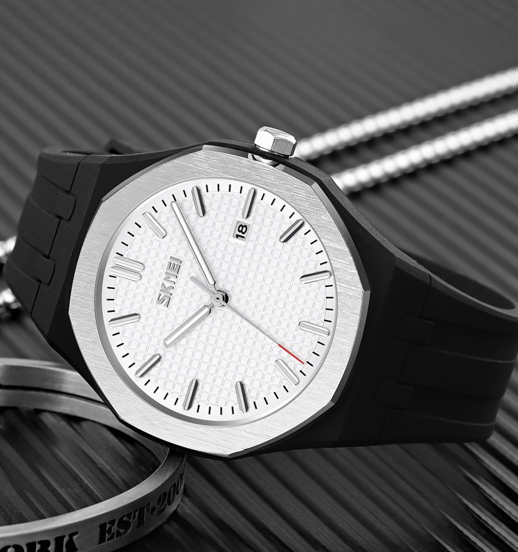 Годинник Skmei 9299BKWT Black-White SALE, фото №4