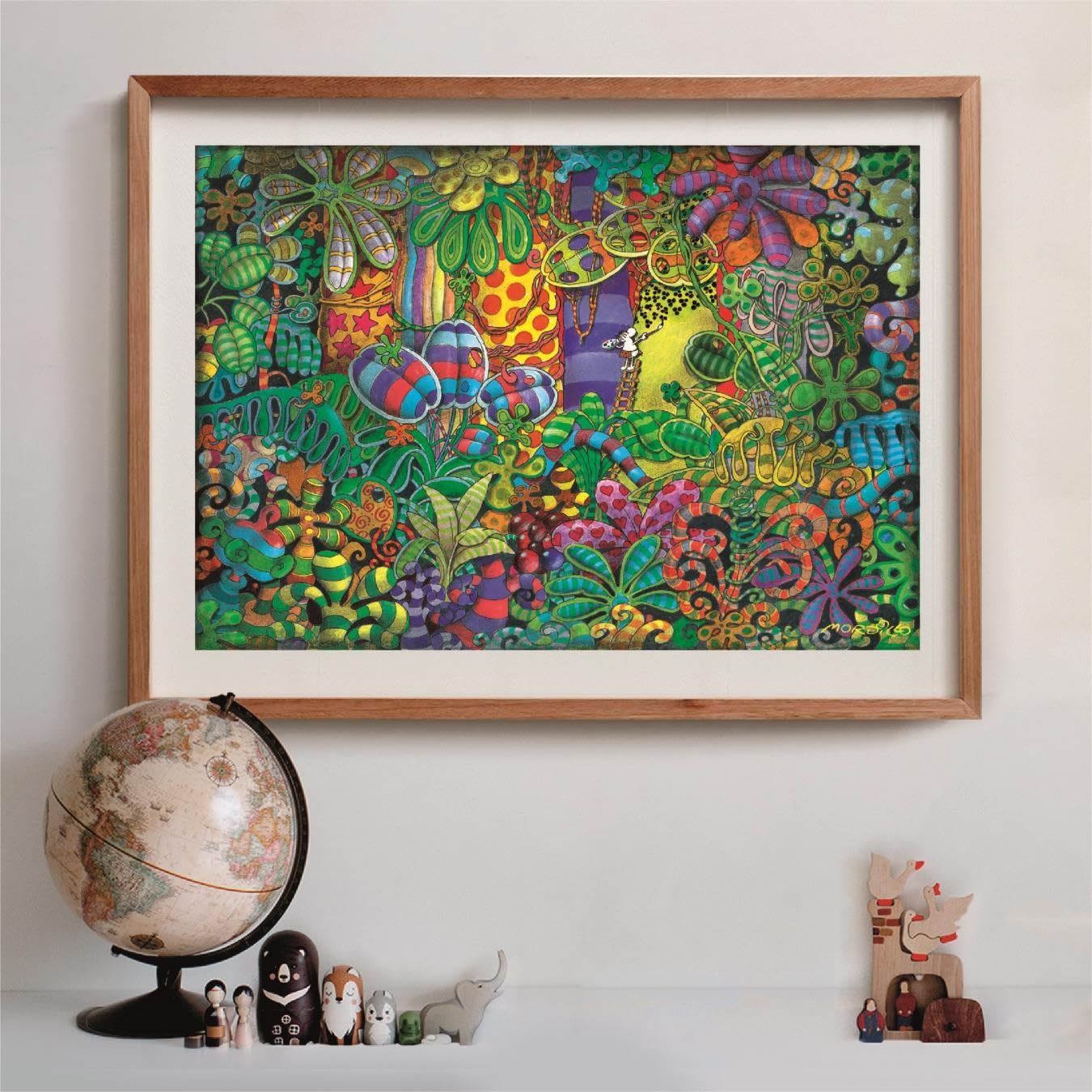 Пазли Clementoni Mordillo The Painter 1500 елементів Компактна коробка (31737), фото №4