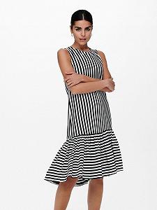 Сукня ONLFIONA LIFE S/L DRESS JRS 15230776 Bright White- ONLY Чорний S - Фото 1