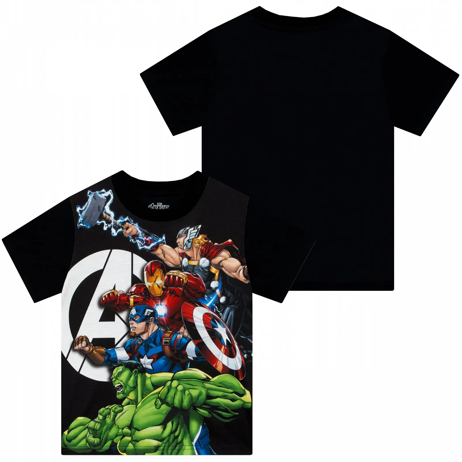 Піжама Marvel Avengers Thor, Captain America, Hulk, Iron Man для хлопчиків літня, фото №7