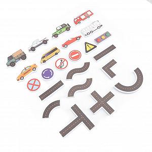 Пазл для ванной Cryfokt City Eva, набор из 23 штук synthetic.ua - Фото 1