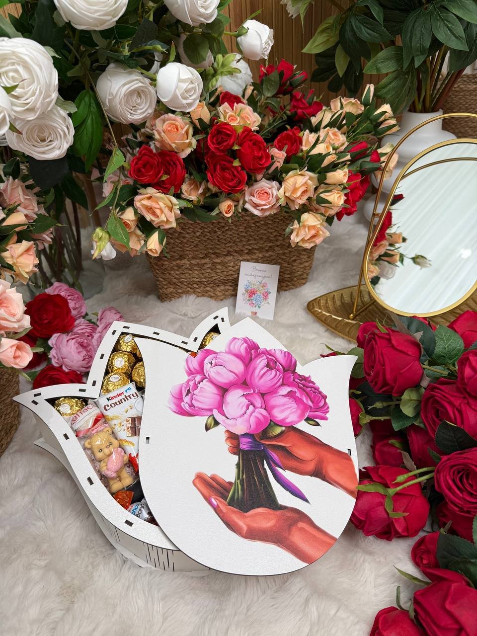 Подарочный бокс для женщины на 8 марта, фото №2 Подарочный бокс для женщины на 8 марта, фото №2