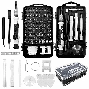 Набір прецизійних інструментів 115-в-1 викрутки з вуглецевої сталі 16 x 10 x 5.1 см 540 г - Фото 1