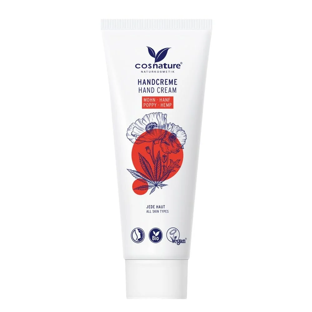 Крем для рук Cosnature Мак і Коноплі Зволожуючий крем для рук Cosnature
з насінням маку та коноплі, фото №1 Крем для рук Cosnature Мак і Коноплі Зволожуючий крем для рук Cosnature
з насінням маку та коноплі, фото №1