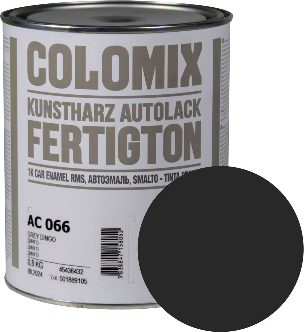 Автокраска акриловая Colomix 610 Серая динго 0,8л., фото №1