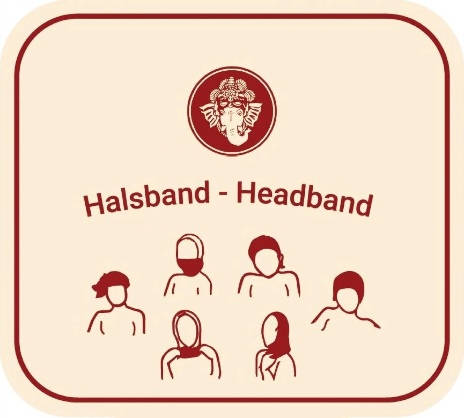 Пов'язка на голову Багатофункціональна GURU SHOP Сірий, фото №5 Пов'язка на голову Багатофункціональна GURU SHOP Сірий, фото №5