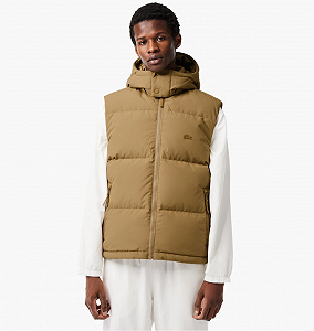 Жилет Lacoste ULTED CROC DOWN коричневый XL - Фото 1